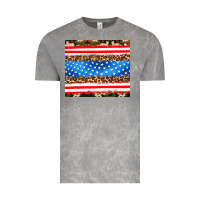 Cloud Rock usa camouflage american flag Vintage Tee - AdoDesignShop
