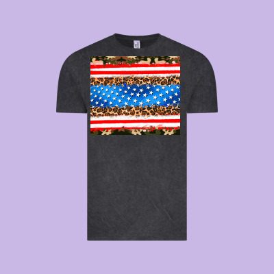 Usa Camouflage American Flag Vintage Tee Designed By Adodesignshop