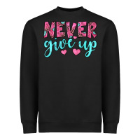 Black never give up Heavyweight Sweatshirt - JahusDesignShop