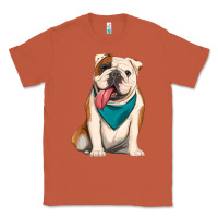 Copper english bulldog Classic Tee - Artiststas