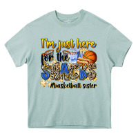 Arona im just here for the snacks basketball sister Heavy Core Tee - Zillion Design Studio