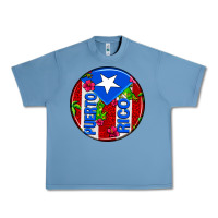 Pebble Blue puerto rico coasters Urban Heavy Tee - AdoDesignShop