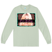 Matcha free britney leopard glitter Long Sleeve Tee - AdoDesignShop