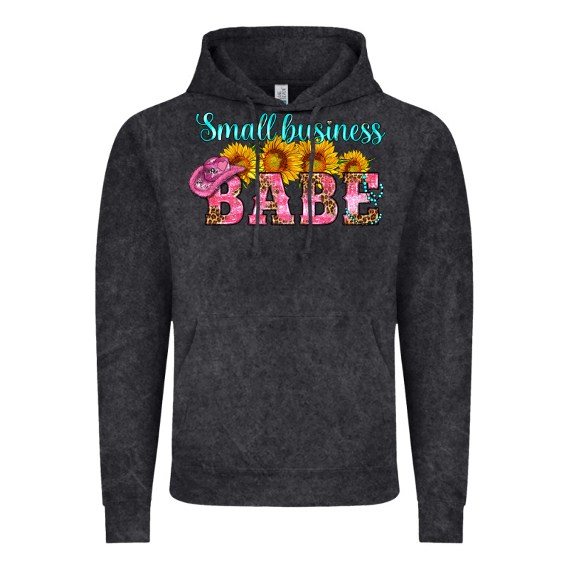 Small Business Babe Vintage Hoodie by HRA Design Shop | Teevron
