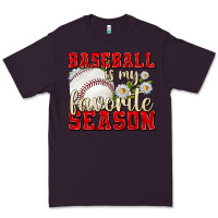 Plum baseball is my favorite season Premium Tee - texasbilliewilder