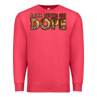 Cardinal black women are dope Premium Sweatshirt - LillyAllenDesigns