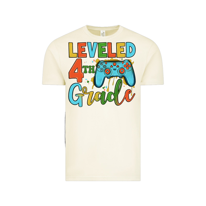 Leveled 4th Grade Vintage Tee by JahusDesignShop | Teevron