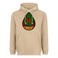 Mushroom christmas teardrop Heavyweight Hoodie - BundleAndBundleShop