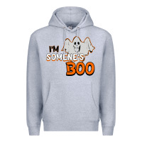 Heather Grey I'm Someone's Boo Halloween Premium Hoodie - Bettercallsaul