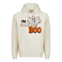 Oatmeal Heather I'm Someone's Boo Halloween Premium Hoodie - Bettercallsaul