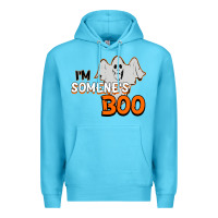 Ocean Blue I'm Someone's Boo Halloween Premium Hoodie - Bettercallsaul