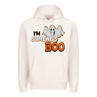 Pale Pink I'm Someone's Boo Halloween Premium Hoodie - Bettercallsaul