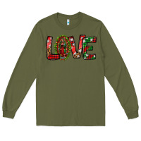 Army Green our lady of guadalupe christmas love Long Sleeve Tee - Jasminsmagicworld