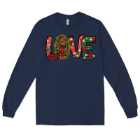 Navy our lady of guadalupe christmas love Long Sleeve Tee - Jasminsmagicworld