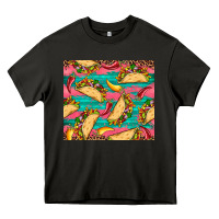 Asphalt mexican taco paper glitter leopard wooden Heavy Core Tee - Artiststas
