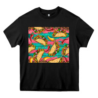 Black mexican taco paper glitter leopard wooden Heavy Core Tee - Artiststas