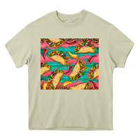 Mossy mexican taco paper glitter leopard wooden Heavy Core Tee - Artiststas