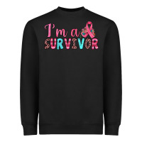 Black i'm a survivor Heavyweight Sweatshirt - JahusDesignShop