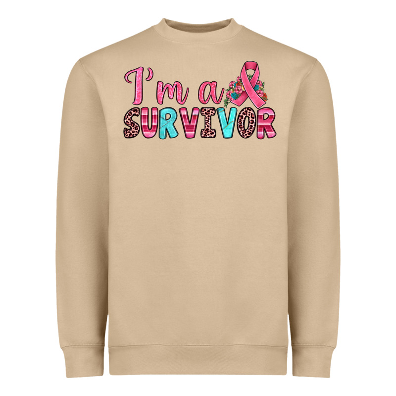 I'm A Survivor Heavyweight Sweatshirt by JahusDesignShop | Teevron