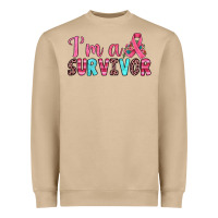 Mushroom i'm a survivor Heavyweight Sweatshirt - JahusDesignShop