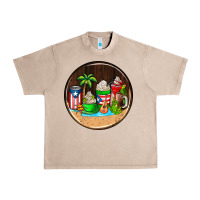 French Oak puerto rico coasters Urban Heavy Tee - AdoDesignShop