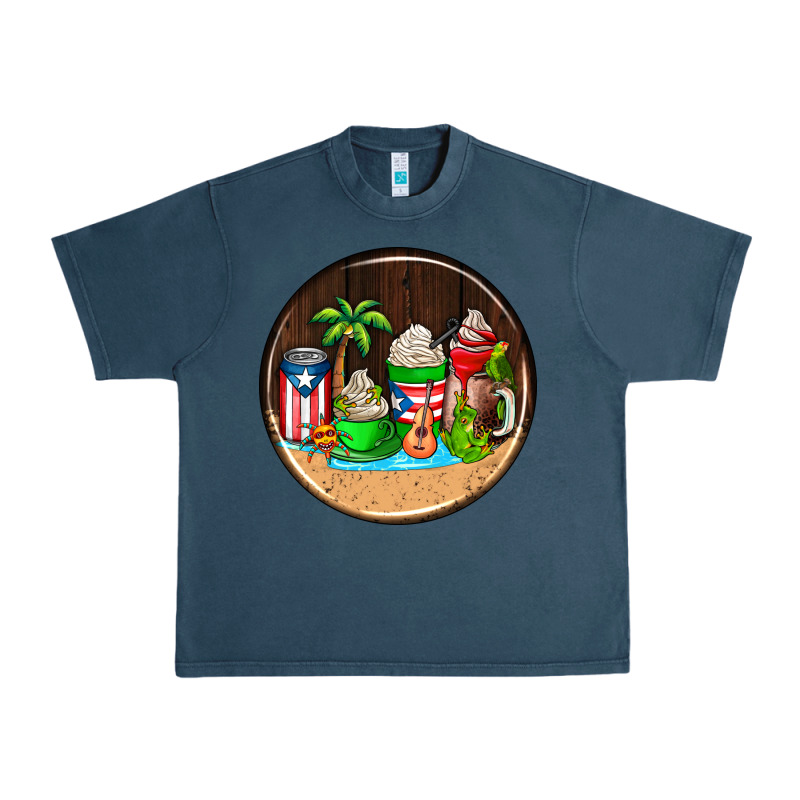 Puerto Rico Coasters Urban Heavy Tee by AdoDesignShop | Teevron