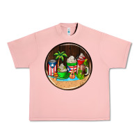 Salmon puerto rico coasters Urban Heavy Tee - AdoDesignShop