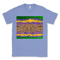 Colony Blue mardi gras leopard Classic Tee - AdoDesignShop