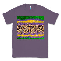 Lavender mardi gras leopard Classic Tee - AdoDesignShop