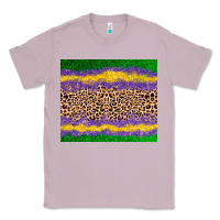 Lilac mardi gras leopard Classic Tee - AdoDesignShop