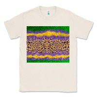 Natural mardi gras leopard Classic Tee - AdoDesignShop