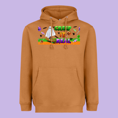 Creep It Real Libbey Glass Heavyweight Hoodie Designed By Bundleandbundleshop