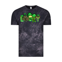 Cloud Black lucky st patrick s day Vintage Tee - Artiststas