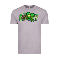 Vintage Zinc lucky st patrick s day Vintage Tee - Artiststas