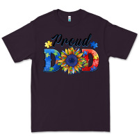 Plum proud dad autism Premium Tee - BarkalooDesign