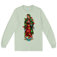 Matcha our lady of Guadalupe Christmas Long Sleeve Tee - Jasminsmagicworld