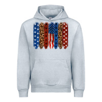 Heather Grey back to blue brushstroke Urban Hoodie - CowGirlArtShop