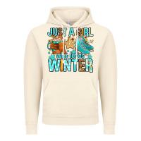 Vintage Artic just a girl who loves winter Vintage Hoodie - FaDigitalArtStudio