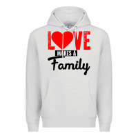 Dove Grey family love Premium Hoodie - Bettercallsaul