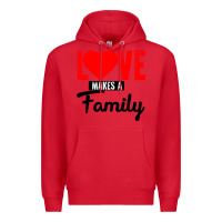Red family love Premium Hoodie - Bettercallsaul