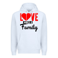 White family love Premium Hoodie - Bettercallsaul