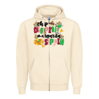 Sandshell chip dippin' margarita sippin Zipper Hoodie - MaliasSmallBusiness