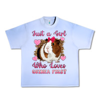Grape Ice Just A Girl Love Who Loves Guinea Pigs Urban Heavy Tee - Artiststas