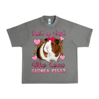 Tornado Just A Girl Love Who Loves Guinea Pigs Urban Heavy Tee - Artiststas