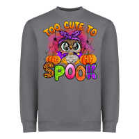 Storm too cute to spook with owl Heavyweight Sweatshirt - Artiststas