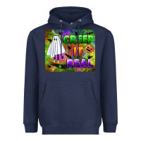 Navy creep it real mousepad Heavyweight Hoodie - BundleAndBundleShop