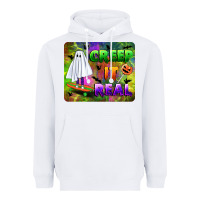 White creep it real mousepad Heavyweight Hoodie - BundleAndBundleShop