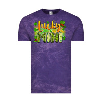 Cloud Purple lucky mini Vintage Tee - Artiststas