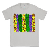 Moon Dust mardi gras leopard brushstrokes Classic Tee - AdoDesignShop