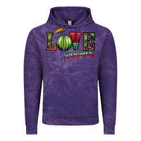 Cloud Purple love summer Vintage Hoodie - CowhideDigitalArt
